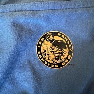 Oakley Cycling Jersey Blue‎ Software Mad Science Lab Top Shirt